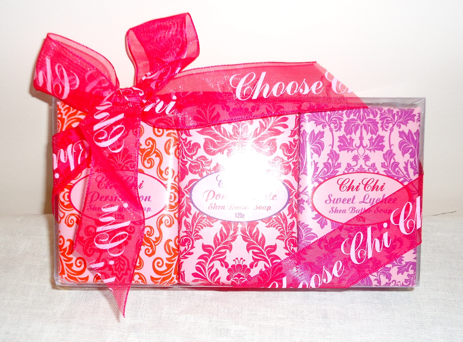 (image for) Chi Chi Fragrant Shea Soap, 3 Pack.